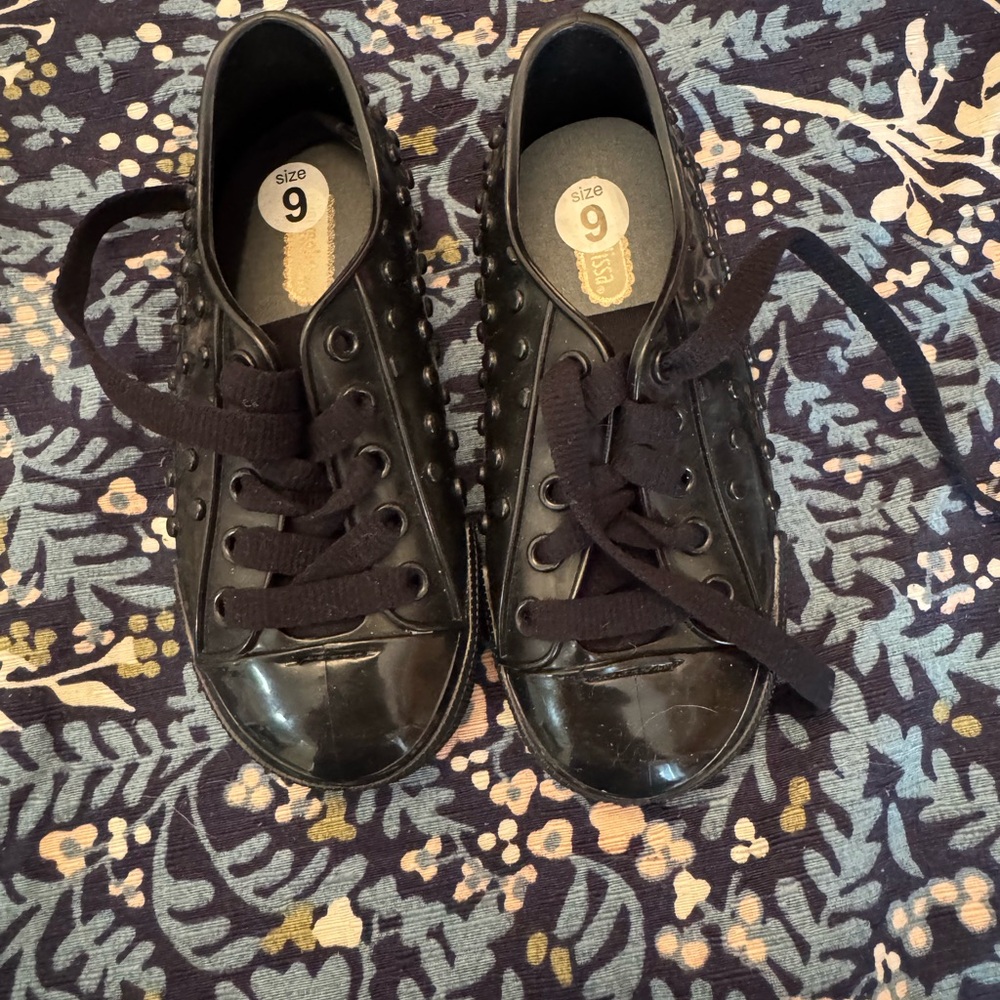 Mini Melissa Black Kids Shoes